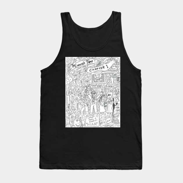 Chapter 1 LIGHTS CAMERA CHAOS Tank Top by The Lovecraft Tapes